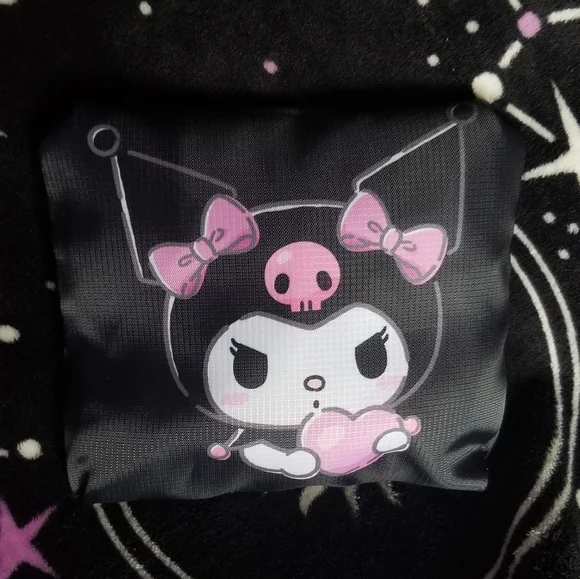 Kuromi foldable carry-on bag - Picture 3 of 7